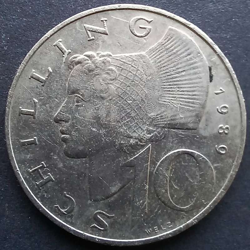 Austria 1989 10 Shilling