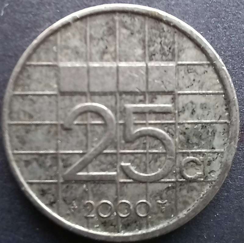 Nederland 2000 25 Cent