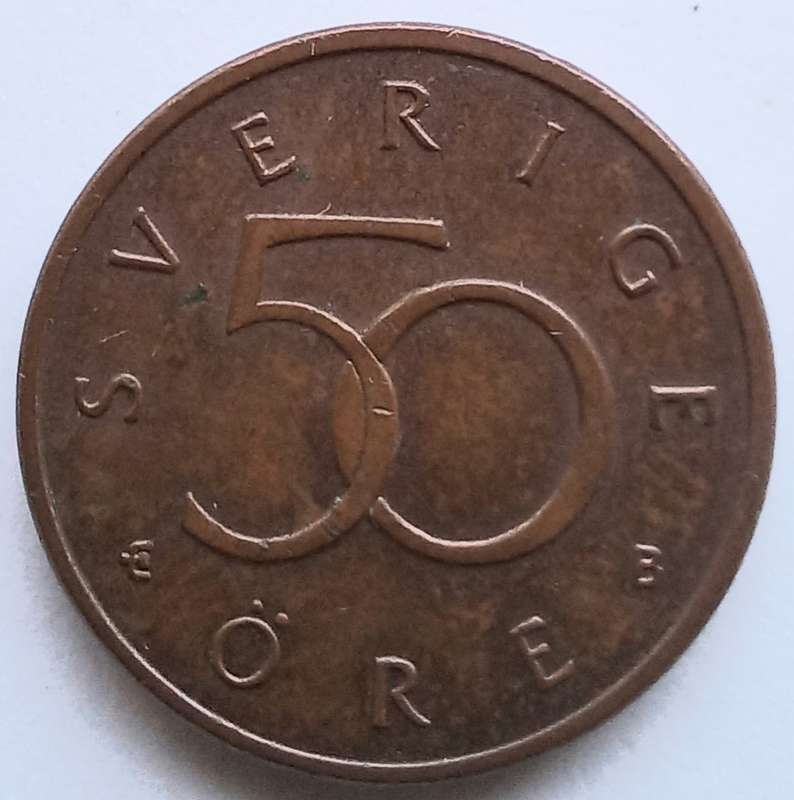 Sweden 2000 50 Ore