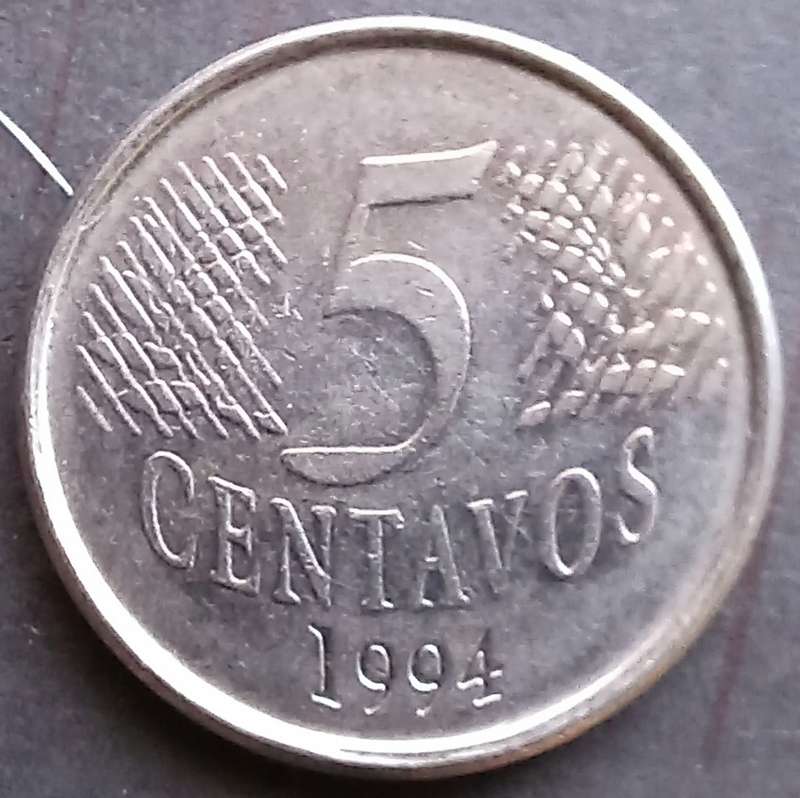 Brazil 1994 5 Centavos