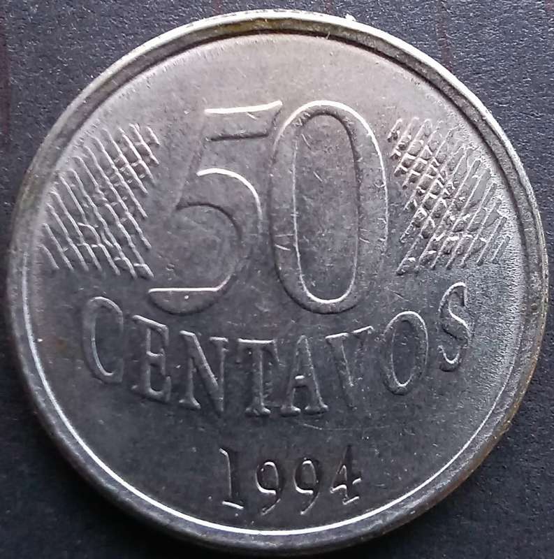 Brazil 1994 50 Centavos