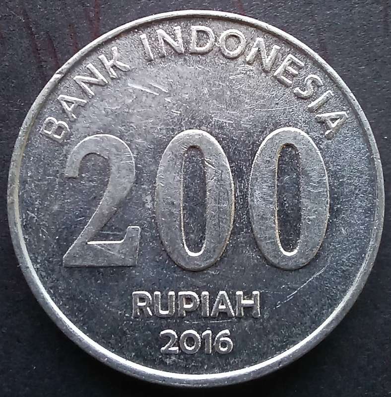 Indonesia 2016 200 Rupee