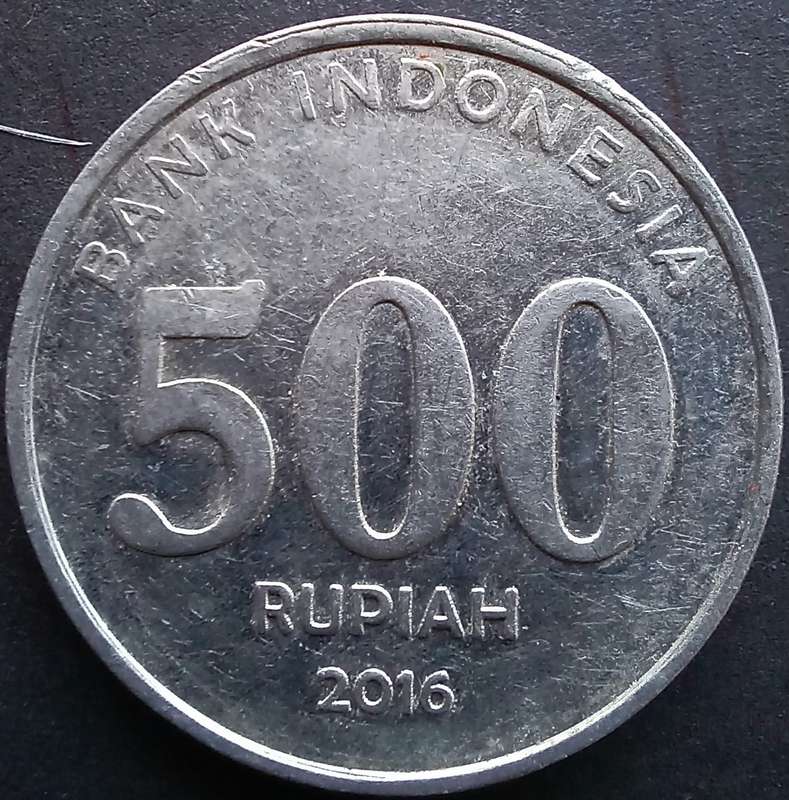 Indonesia 2016 500 Rupee