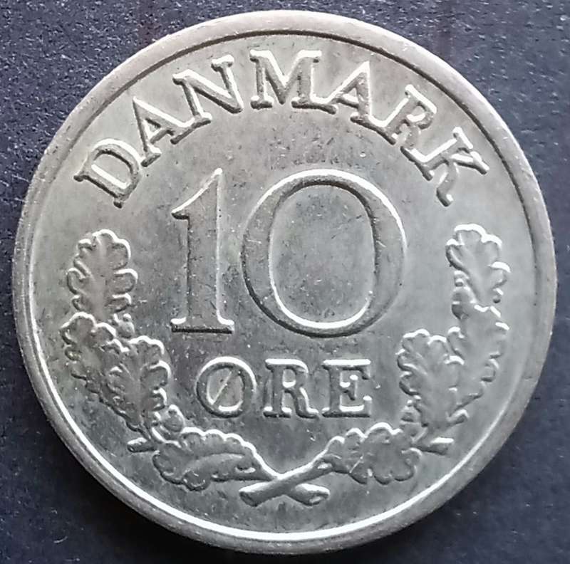 Danmark 1970 10 Ore