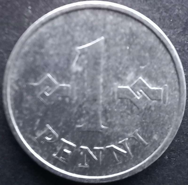 Suomen Tasavalta 1972 1 Penni