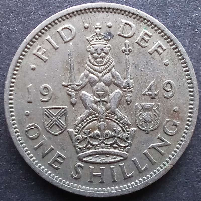 Great Britain 1949 Shilling