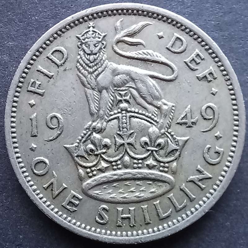 Great Britain 1949 Shilling