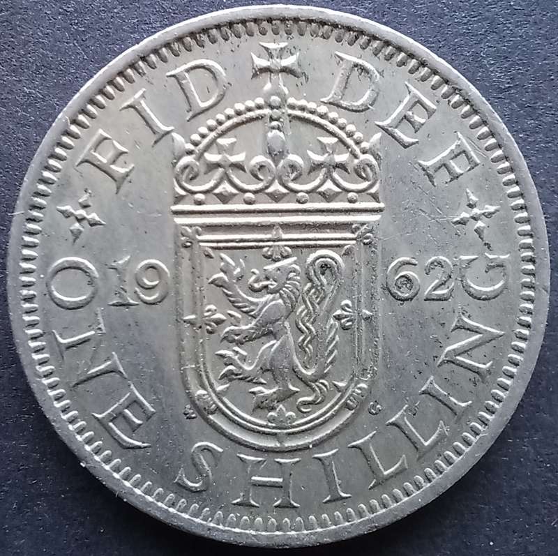 Great Britain 1962 Shilling