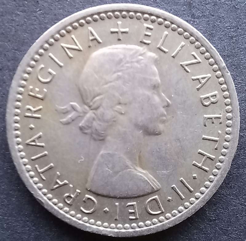 Great Britain 1962 Sixpence