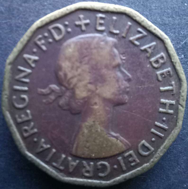 Great Britain 1960 Three Pence