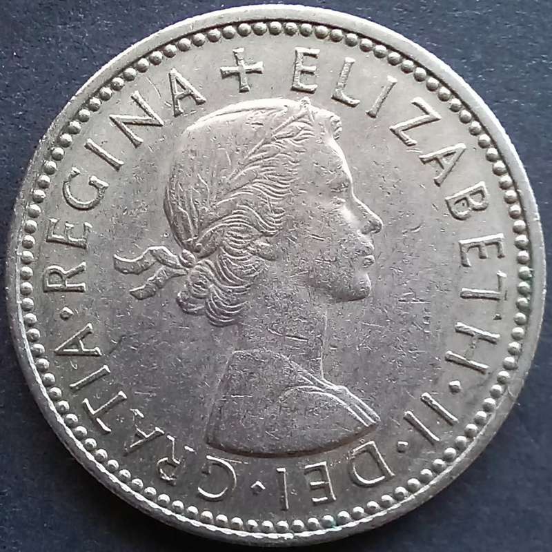 Great Britain 1957 Shilling