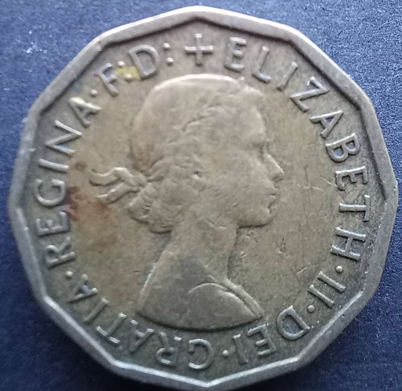 Great Britain 1961 Three Pence
