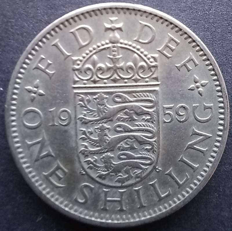 Great Britain 1959 Shilling