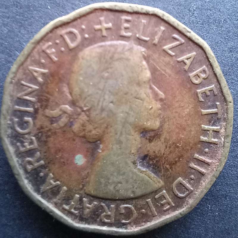 Great Britain 1959 Three Pence