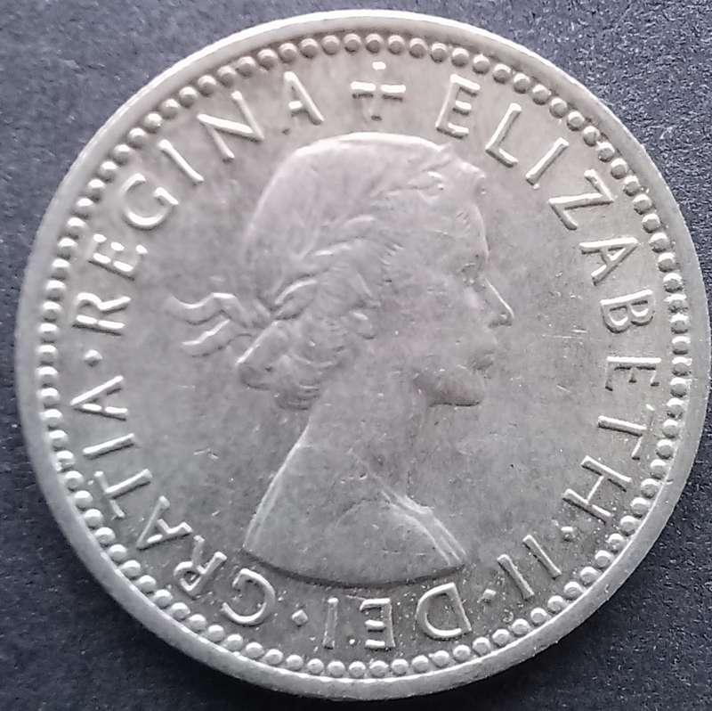 Great Britain 1963 Sixpence