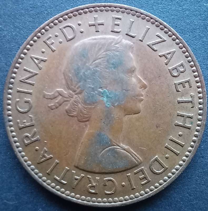 Great Britain 1963 Half Penny
