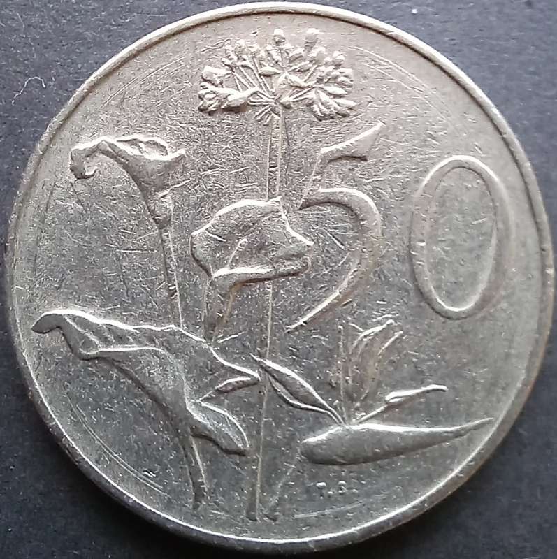 RSA 50 cent 1978