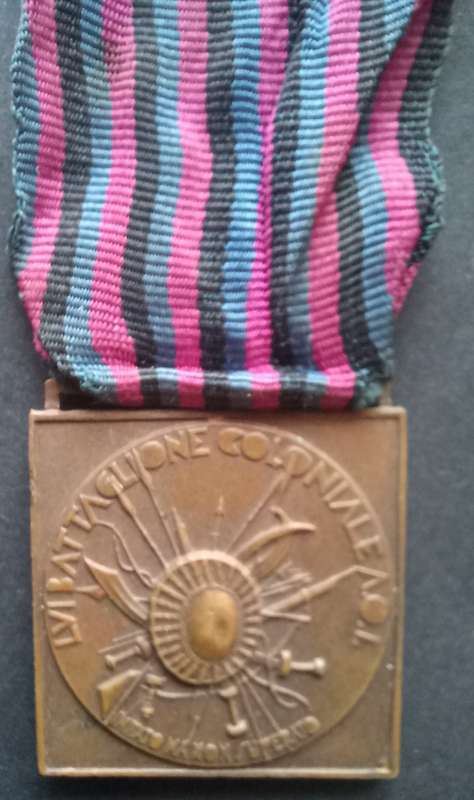 Truppe Coloniali medal