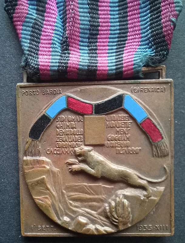 Truppe Coloniali medal