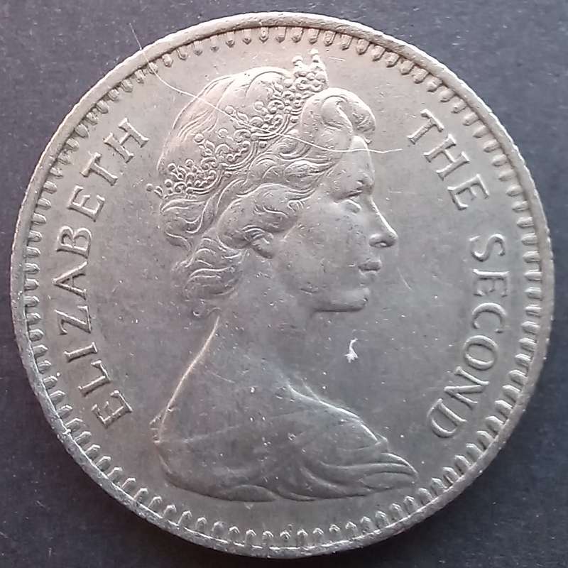 1964 Rhodesia 2 Shilling / 20C