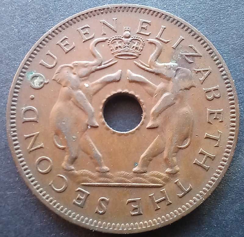 Rhodesia & Nyasaland 1957 1 Penny
