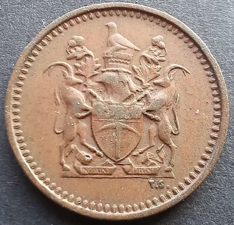 Rhodesia 1970 1/2 Cent