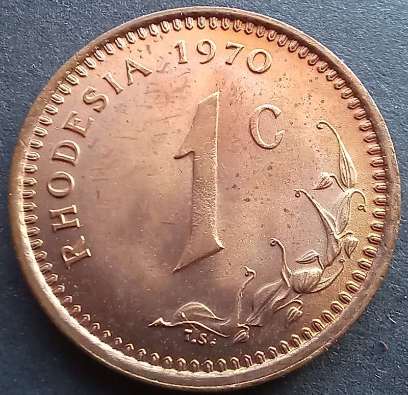 Rhodesia 1970 1 Cent