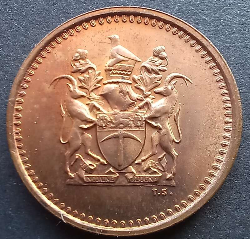 Rhodesia 1970 1 Cent