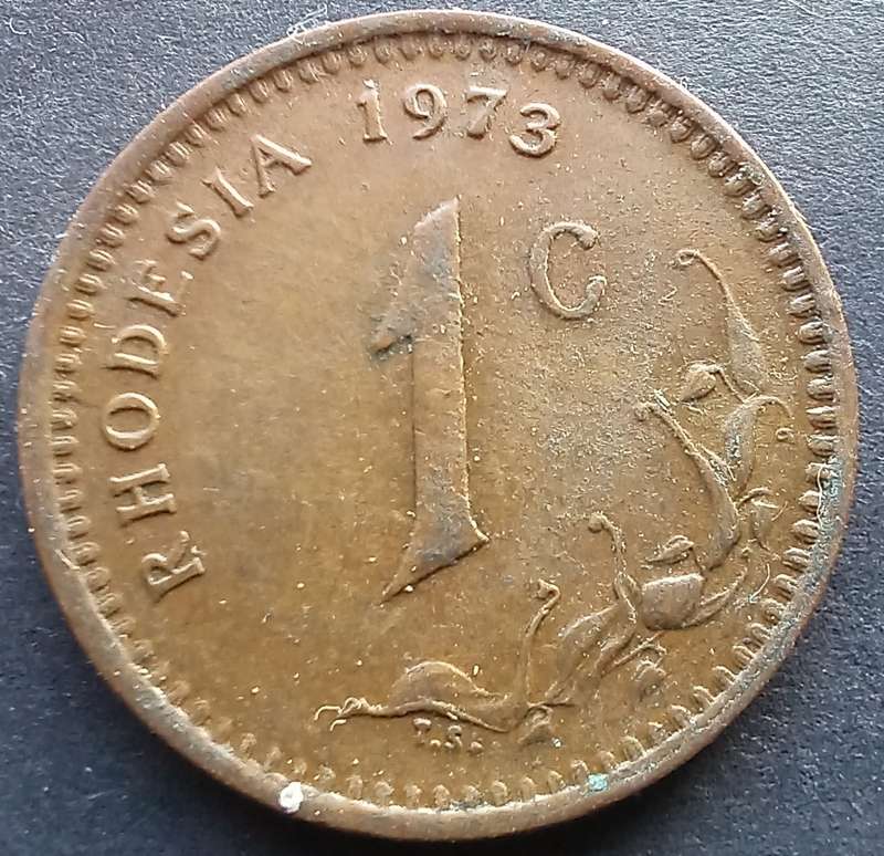 Rhodesia 1973 1 Cent