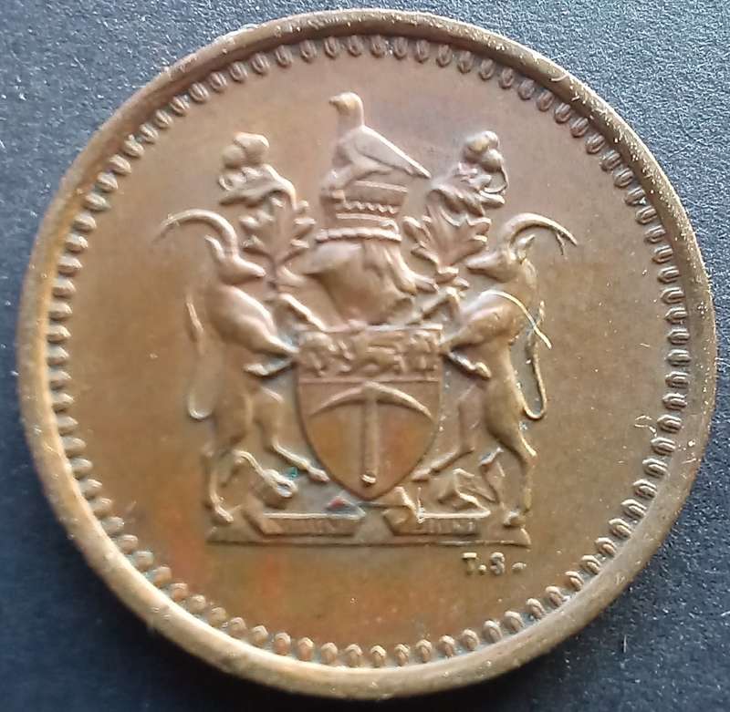Rhodesia 1976 1 Cent