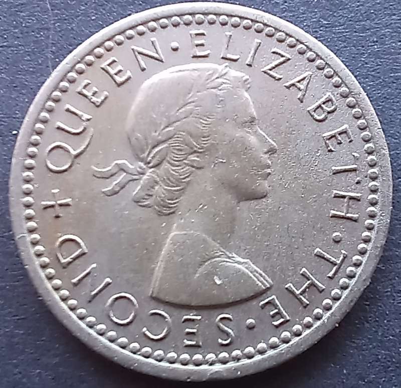Rhodesia & Nyasaland 1956 Three pence