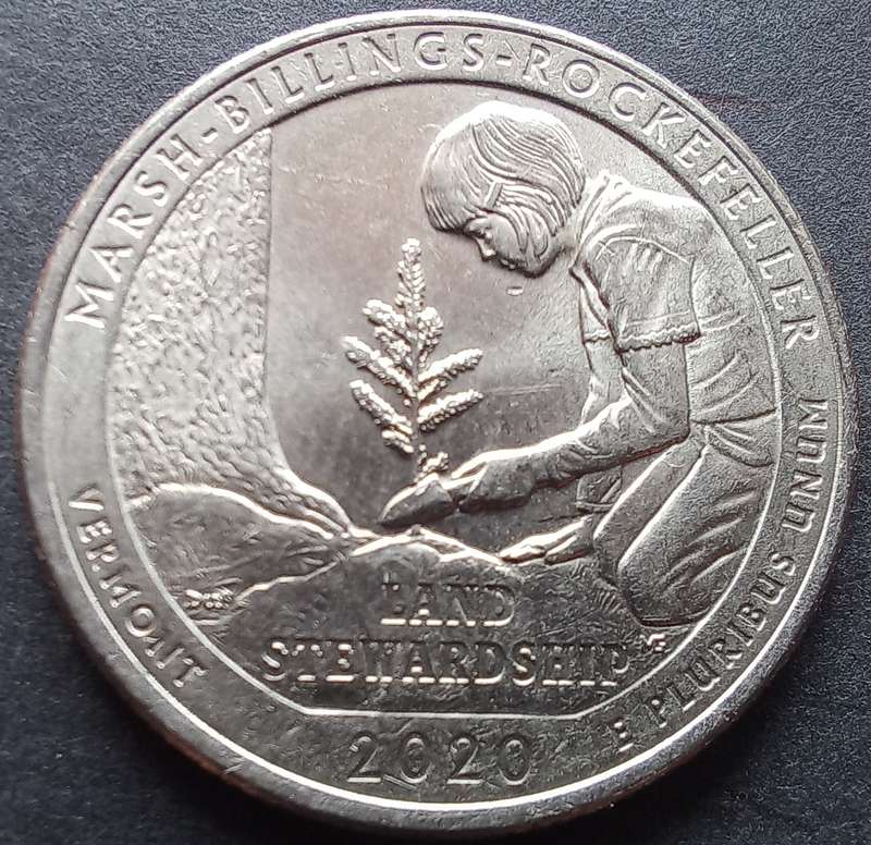 USA Quarter Dollar 2020