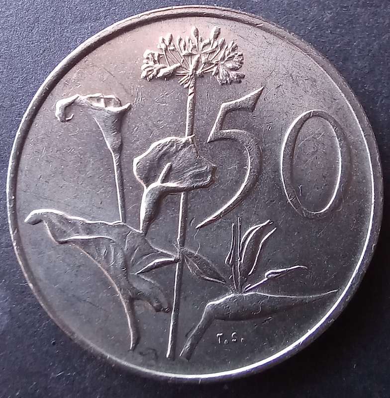 RSA 50 cent 1988