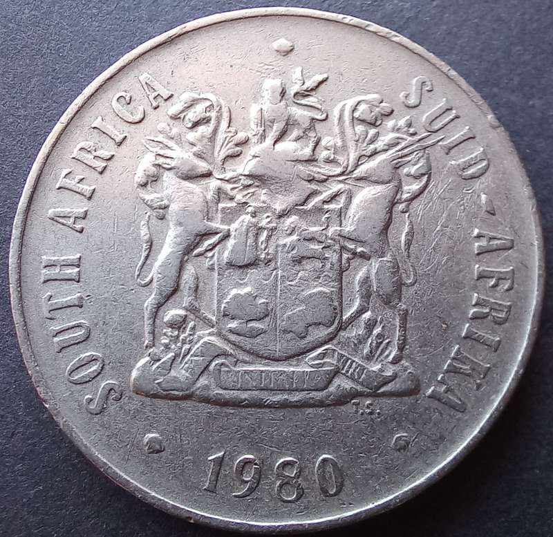 RSA 50 cent 1980
