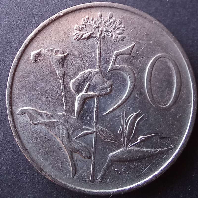 RSA 50 cent 1987