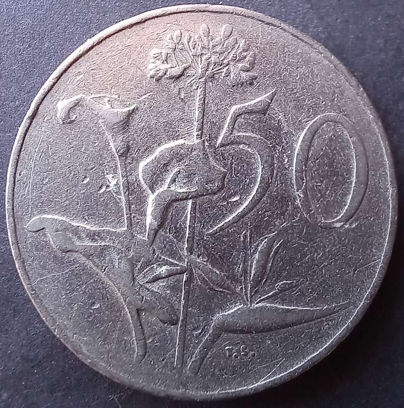 RSA 50 cent 1966 Eng