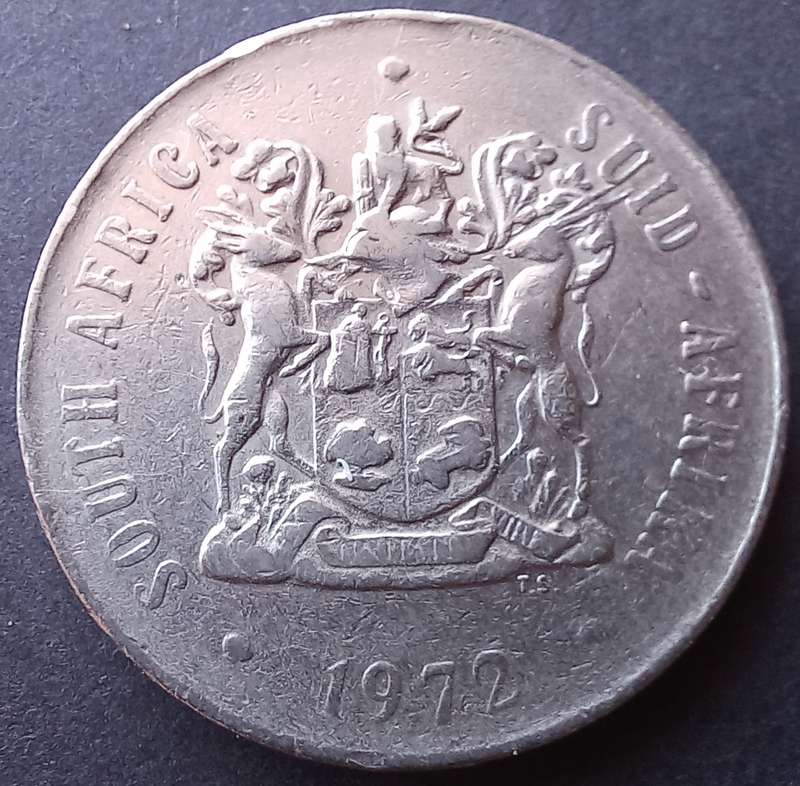 RSA 50 cent 1972