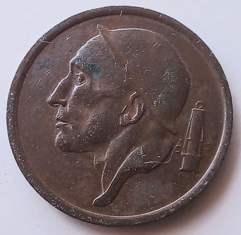 Belguim 1954 20 Centimes