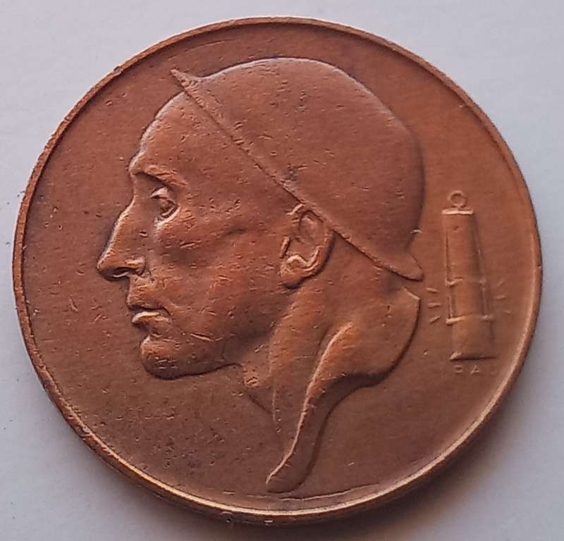 Belguim 1953 50 Centimes