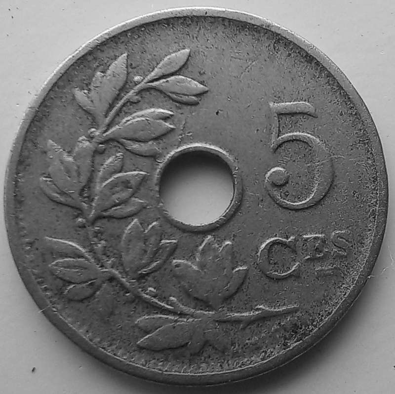 Belguim 1910 5 Cent