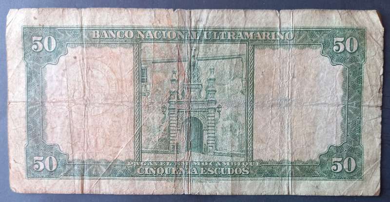 Mozambique 50 Escudos 1958