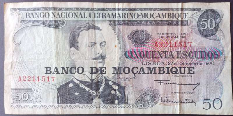 Mozambique 50 Escudos 1970