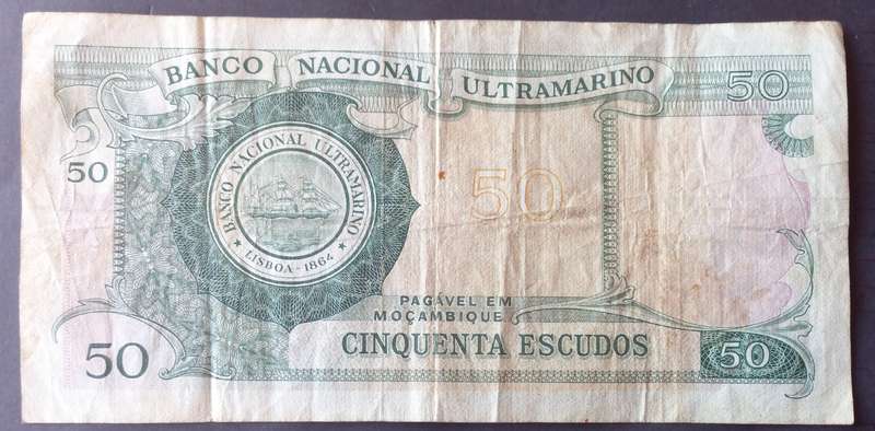 Mozambique 50 Escudos 1970