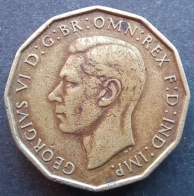 Great Britain 1938 Three Pence