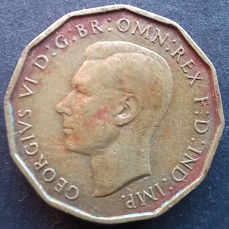 Great Britain 1937 Three Pence