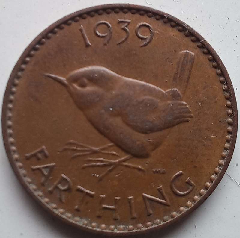 Great Britain 1939 Farthing