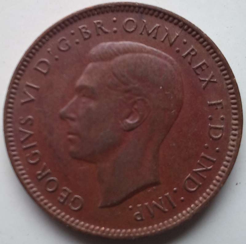 Great Britain 1942 Farthing