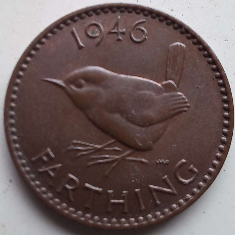Great Britain 1946 Farthing