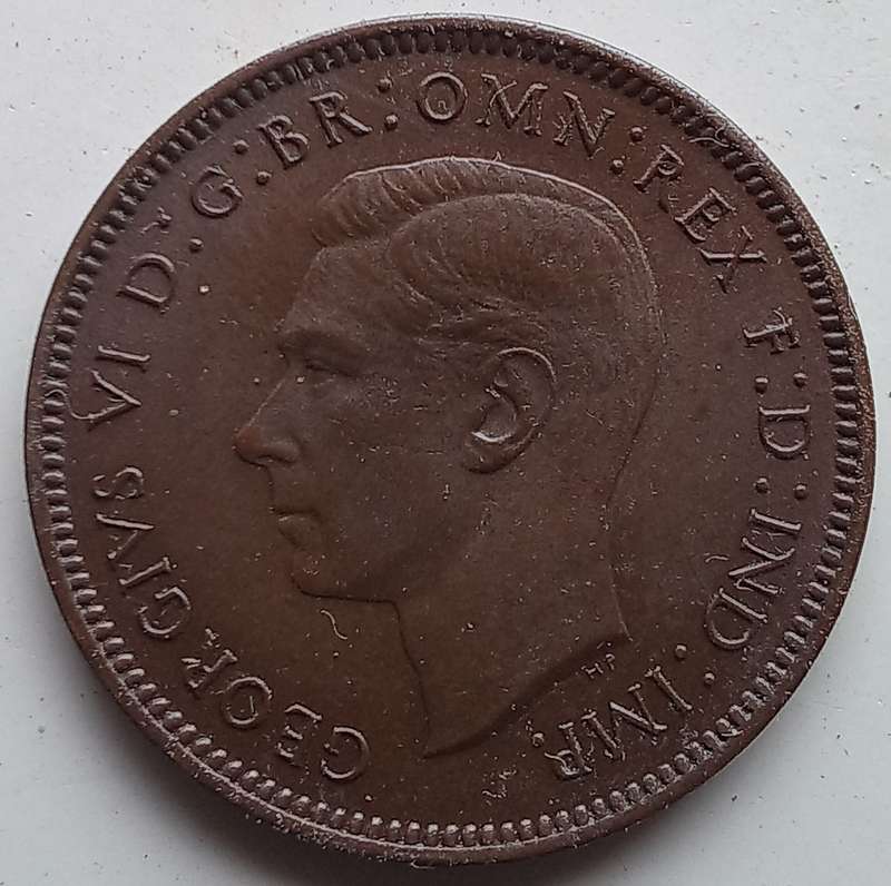 Great Britain 1946 Farthing