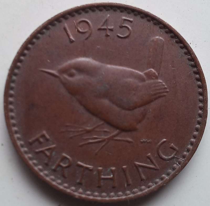 Great Britain 1945 Farthing